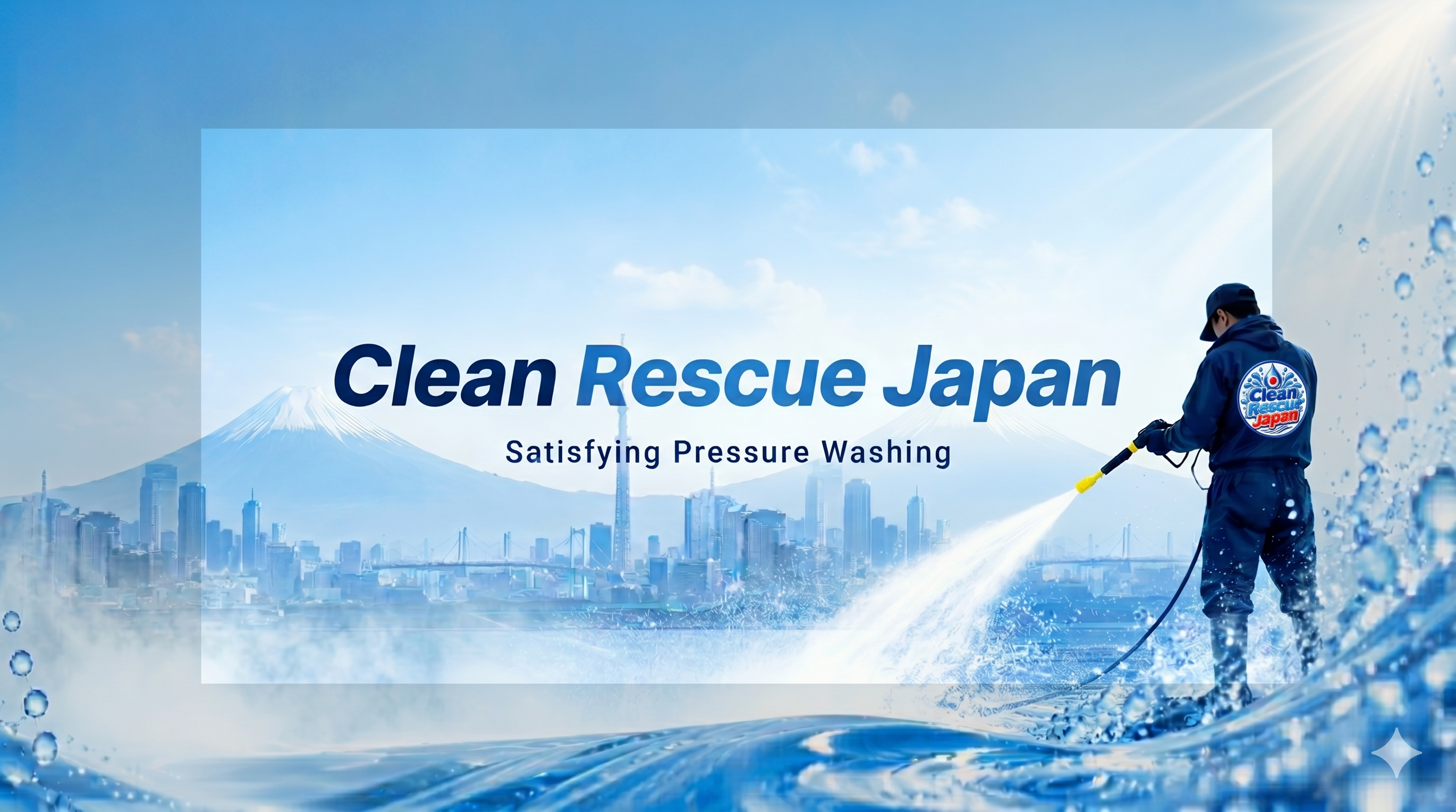 Clean Rescue Japan Banner